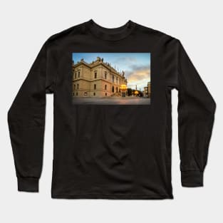 Philharmonic and opera house - Rudolfinum in Prague, Czech Republic Long Sleeve T-Shirt